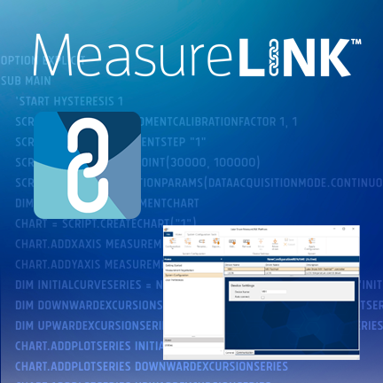 MeasureLINK automation and control software